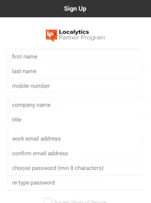 Play Localytics Partner Portal