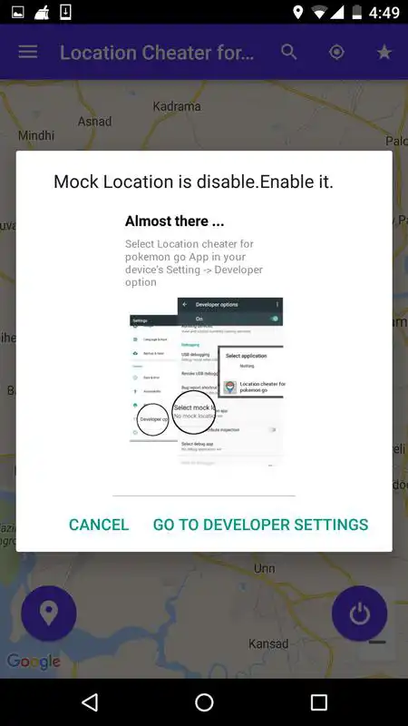 Play Location Cheater for PokemonGo
