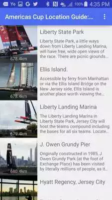 Play Location Guide: Americas Cup