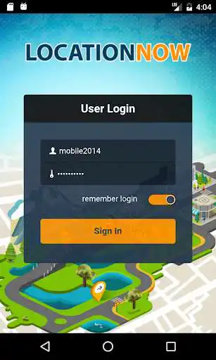 Play APK LocationNow  and enjoy LocationNow with UptoPlay com.LocationNow
