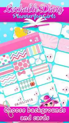 Play Lockable Diary Planner for Girls