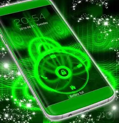 Play Locker Green Neon Theme