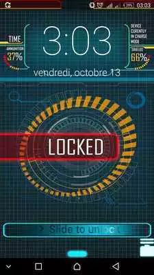 Play Locker Technology password or Pattern lock screen.
