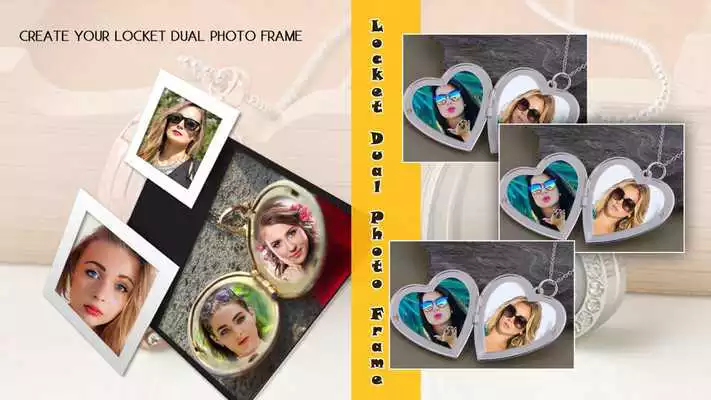 Play Locket Dual Photo Frame