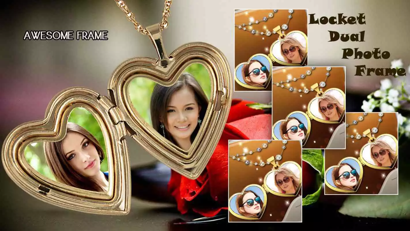 Play Locket Dual Photo Frame