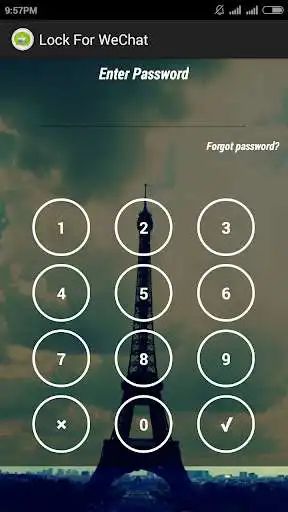 Play APK Lock For WeChat  and enjoy Lock For WeChat with UptoPlay com.wingsondroid.lockvchat
