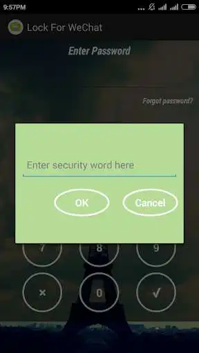 Play APK Lock For WeChat  and enjoy Lock For WeChat with UptoPlay com.wingsondroid.lockvchat