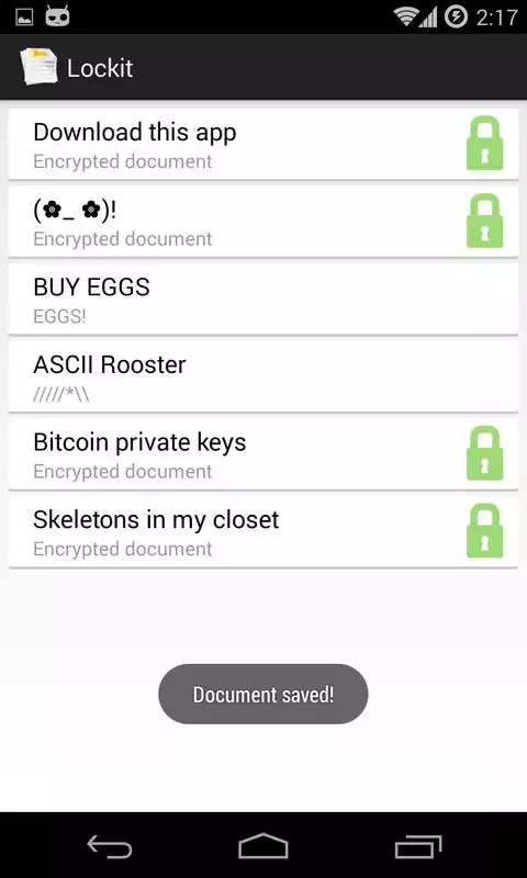 Play Lockit - Encrypted Notepad