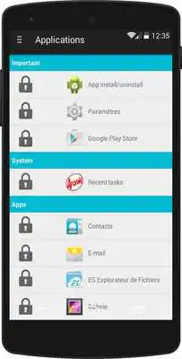 Play Lock of the application - Applock 2018