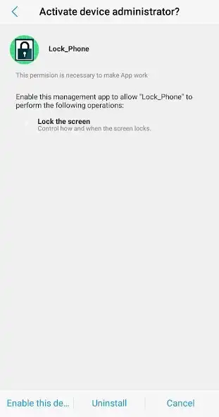 Play Lock Phone