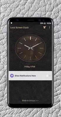 Play Lock Screen Clock