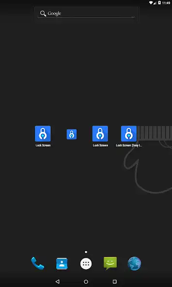 Play Lock Screen (Easy Screen Off) as an online game Lock Screen (Easy Screen Off) with UptoPlay