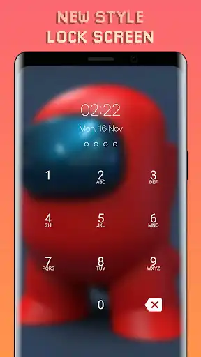 Lock Screen For Among Us & Wallpapers online game with UptoPlay