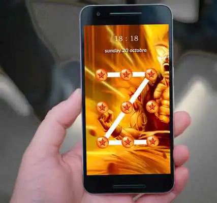 Play Lock screen for goku 2017