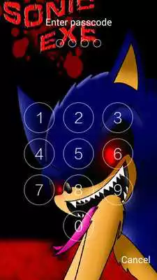 Play Lock Screen For Sonic.exe