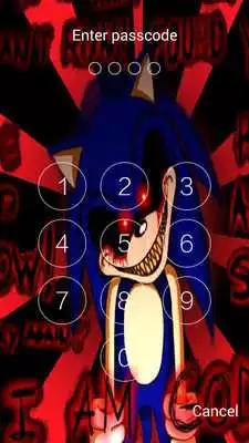 Play Lock Screen For Sonic.exe