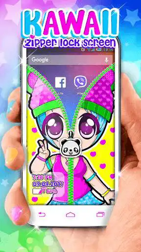 Play Lock Screen Kawaii as an online game Lock Screen Kawaii with UptoPlay