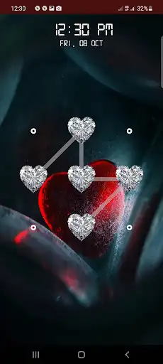 Play Lock Screen Love Pattern Code