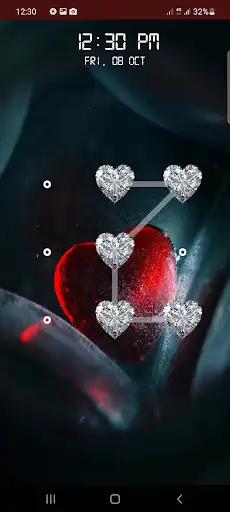 Play Lock Screen Love Pattern Code
