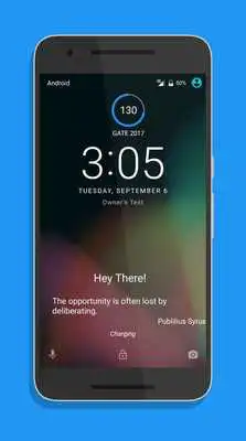 Play Lockscreen Motivation