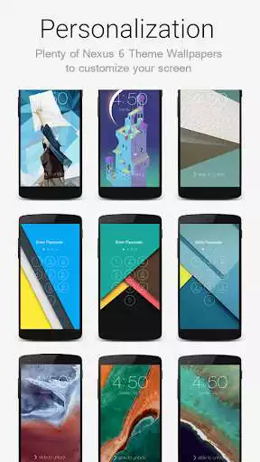 Play Lock Screen Nexus 6 Theme