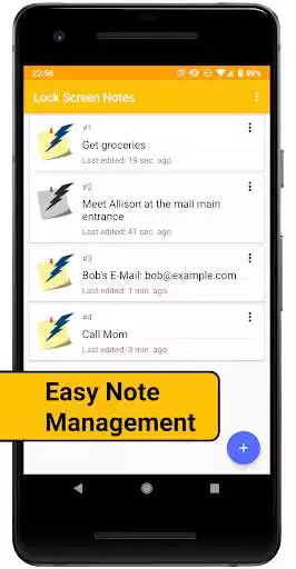 Play Lock Screen Notes