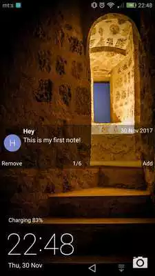 Play Lock Screen Notes