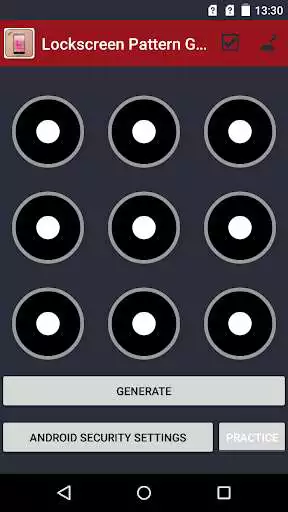 Play Lockscreen Pattern Generator