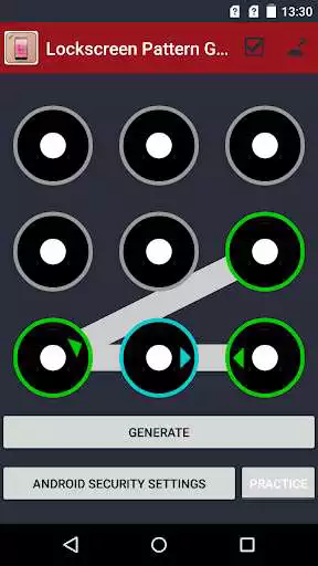 Play Lockscreen Pattern Generator