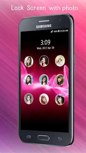 Play lock screen pattern photo