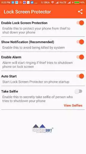 Play Lock Screen Protector