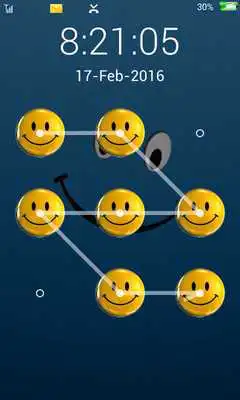 Play lock screen smiley emoji code