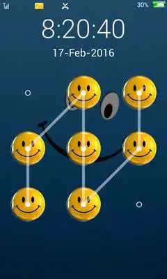 Play lock screen smiley emoji code