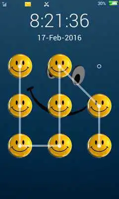 Play lock screen smiley emoji code
