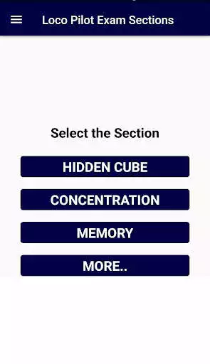 Play Loco Pilot Psycho Exam Test Practice( Hidden Cube) as an online game Loco Pilot Psycho Exam Test Practice( Hidden Cube) with UptoPlay