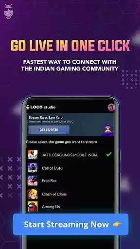 Play Loco Studio: Start Live Stream as an online game Loco Studio: Start Live Stream with UptoPlay