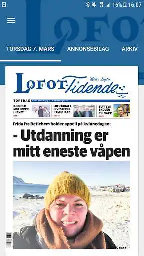 Play Lofot-Tidende eAvis  and enjoy Lofot-Tidende eAvis with UptoPlay