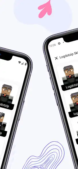 Play Logdotzip Skins for Minecraft as an online game Logdotzip Skins for Minecraft with UptoPlay