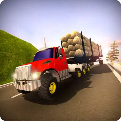 Run free android online Logging Truck Drive Simulation Long Heavy Truck APK