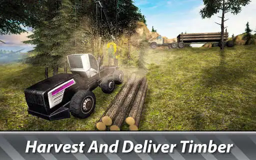 Play Logging Truck Simulator 3: World Forestry  and enjoy Logging Truck Simulator 3: World Forestry with UptoPlay
