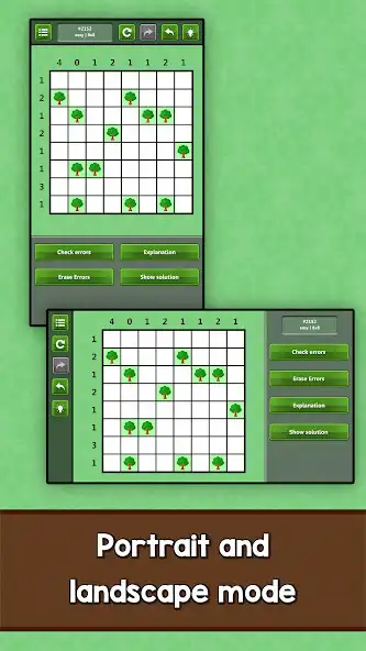 Play LogiBrain Tents and Trees as an online game LogiBrain Tents and Trees with UptoPlay