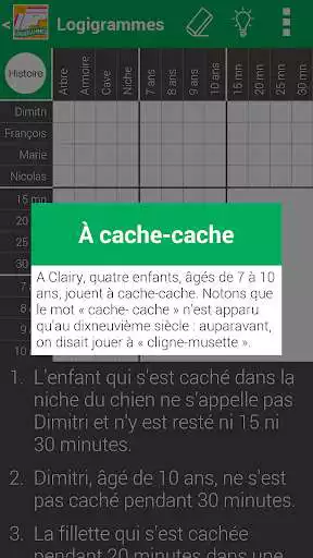 Play Logic Grid Puzzles in French and enjoy Logic Grid Puzzles in French with UptoPlay Play Logic Grid Puzzles in French and enjoy Logic Grid Puzzles in French with UptoPlay