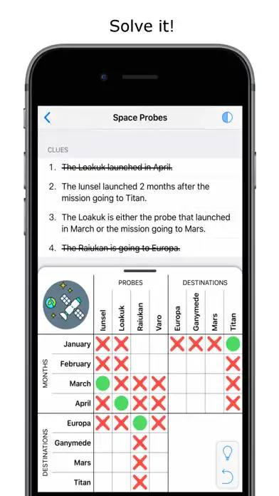 Play Logic Grid Puzzles as an online game Logic Grid Puzzles with UptoPlay