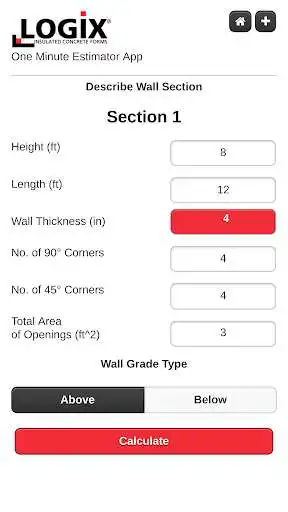 Play Logix One Minute Estimator