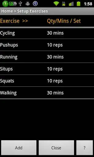 Play Log My Workout as an online game Log My Workout with UptoPlay