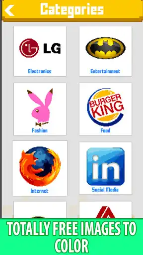 Play Logo Color by Number - Pixel Art, Sandbox Coloring  and enjoy Logo Color by Number - Pixel Art, Sandbox Coloring with UptoPlay