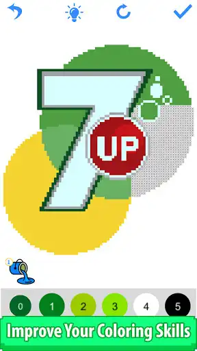 Play Logo Color by Number - Pixel Art, Sandbox Coloring as an online game Logo Color by Number - Pixel Art, Sandbox Coloring with UptoPlay