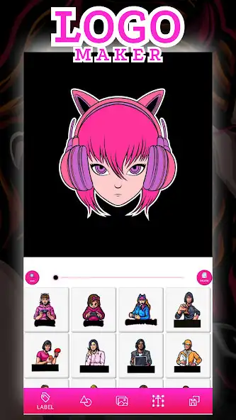 Play Logo Esport Maker For Girls as an online game Logo Esport Maker For Girls with UptoPlay