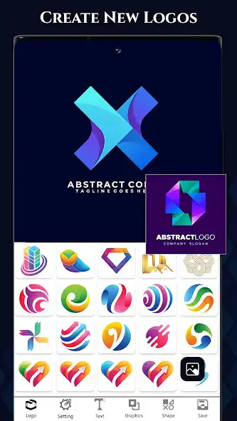 Play Logo Maker : 3D Logo Designer as an online game Logo Maker : 3D Logo Designer with UptoPlay