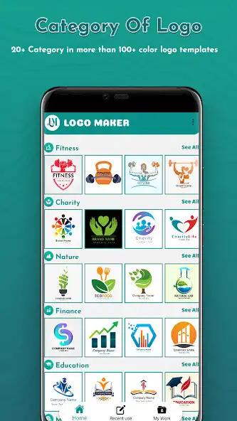 Play Logo Maker  Design Creator  and enjoy Logo Maker  Design Creator with UptoPlay